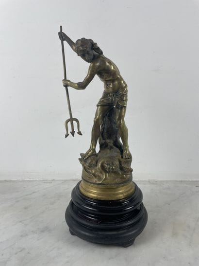 Gaudez Adrien Etienne (1845 1902) Le Pêcheur
Sculpture...