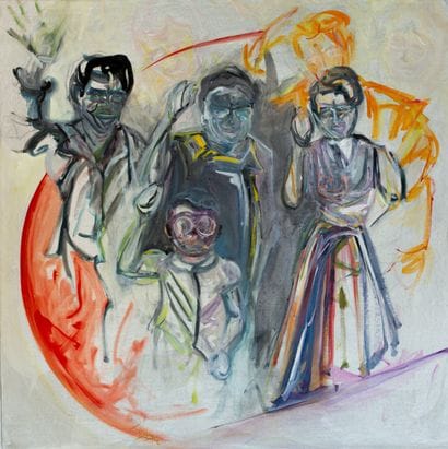 Christel Legisa - Arriverderci - 2019

Oil...