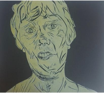 Christel Legisa - Portrait II - 2018

Linocut...