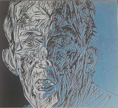 Christel Legisa - Portrait III - 2018

Linocut...