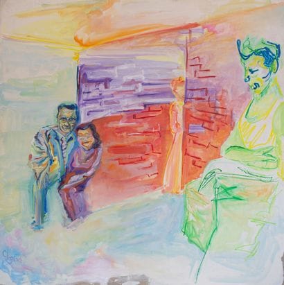 Christel Legisa - The wall - 2019

Oil on...