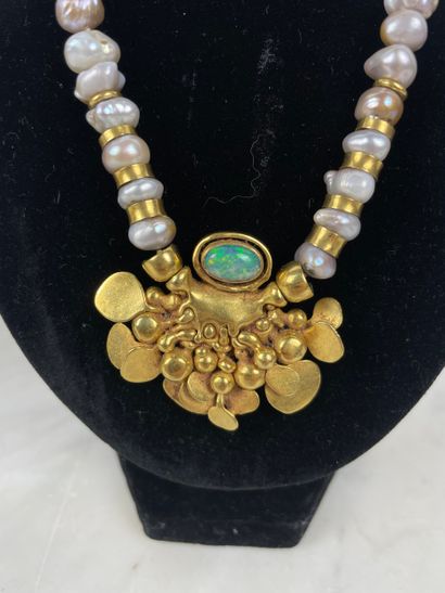 Claude Wesel for Fernand Demaret Necklace...