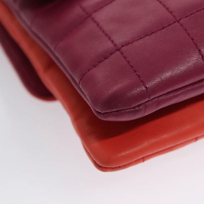 Chanel Vintage Chocolate Bar Double Flap...