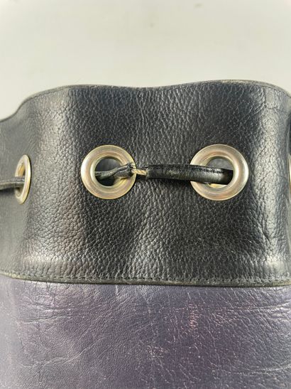 Set of 5 hand/shoulder bags, 1975 1990, leather...