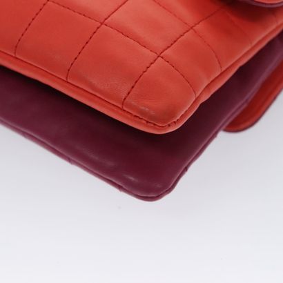 Chanel Vintage Chocolate Bar Double Flap...