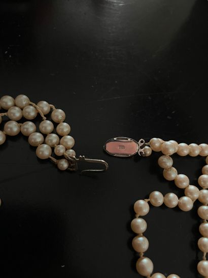 Lot including a fancy brooch and a three...
