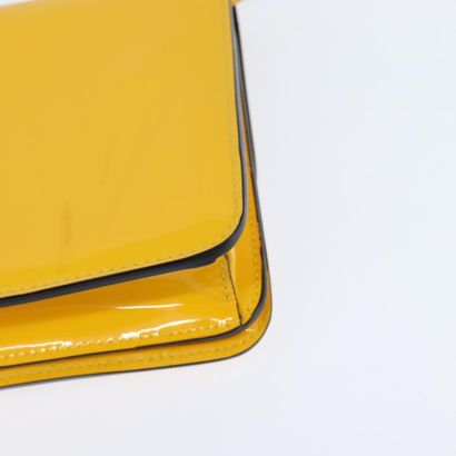 Fendi Curligraphy Shoulder Bag
Enameled patent...