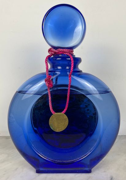 Rochas Byzance Large display bottle in cobalt-blue...