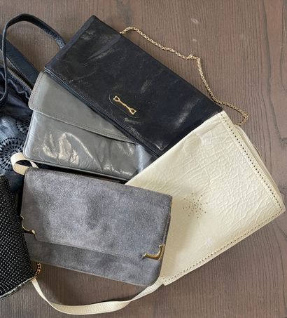 Set comprising six handbags in various sizes...
