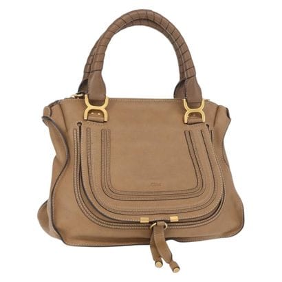 Chloé Marcie Satchel
Studded leather handbag,...
