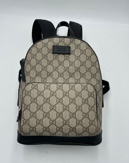Gucci Front Pocket Backpack
GG coated canvas...