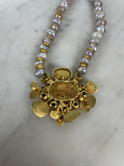 Claude Wesel for Fernand Demaret Necklace...