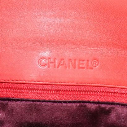 Chanel Vintage Chocolate Bar Double Flap...