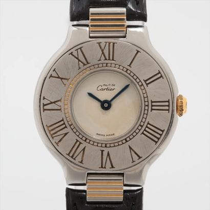 Cartier Must de Cartier 21
Silver wristwatch,...