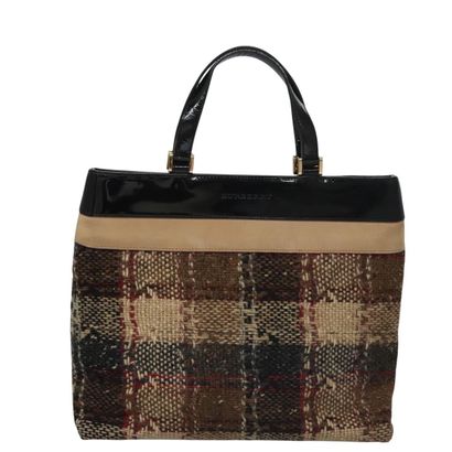 Burberry Nova Check Tote
Canvas tote bag...