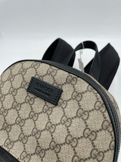 Gucci Front Pocket Backpack
GG coated canvas...