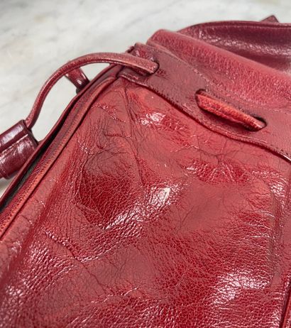 Set of 5 hand/shoulder bags, 1975 1990, leather...