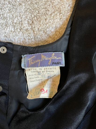 THIERRY MUGLER. Circa 1991. Babydoll evening...