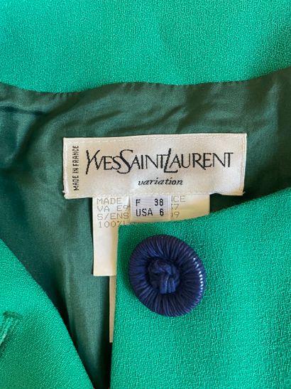 YVES SAINT LAURENT. Variation line. Long-sleeved...