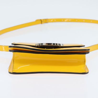 Fendi Curligraphy Shoulder Bag
Enameled patent...
