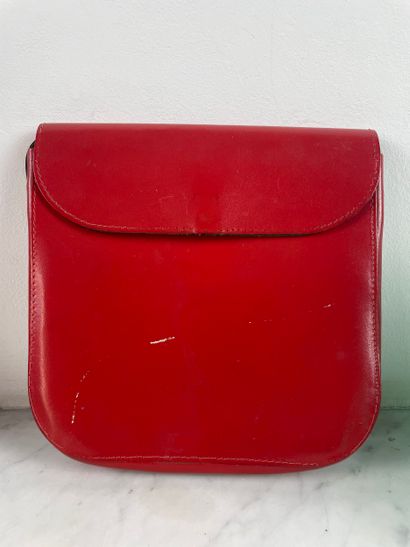 Set of 5 hand/shoulder bags, 1975 1990, leather...