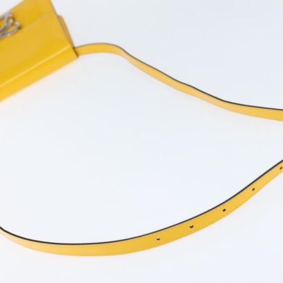 Fendi Curligraphy Shoulder Bag
Enameled patent...
