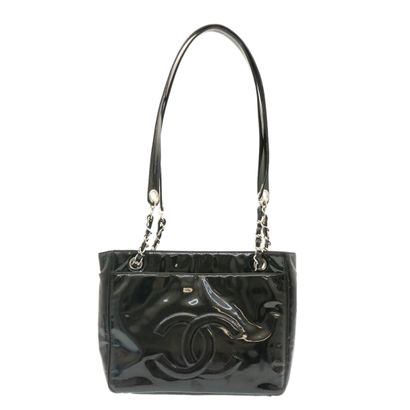 Chanel Vintage CC Square Flap Shoulder Bag
Patent...