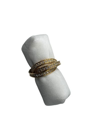 Cartier Trinity Ring in 18K gold tricolor...