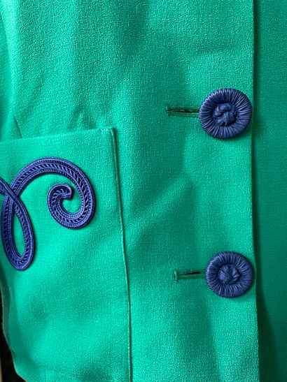 YVES SAINT LAURENT. Variation line. Long-sleeved...