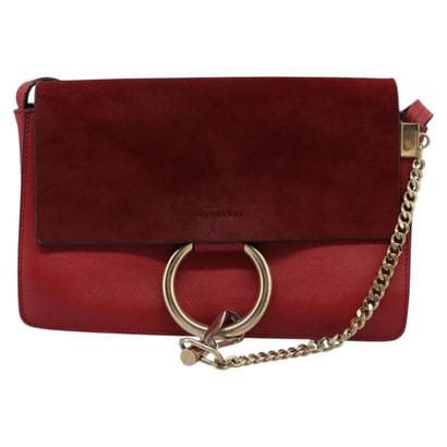 Chloé Faye Shoulder Bag
Leather and suede...