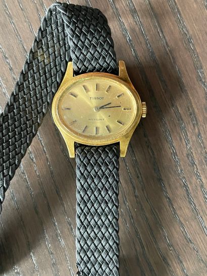 Tissot, Stylist, hand-wound ladies' wristwatch,...