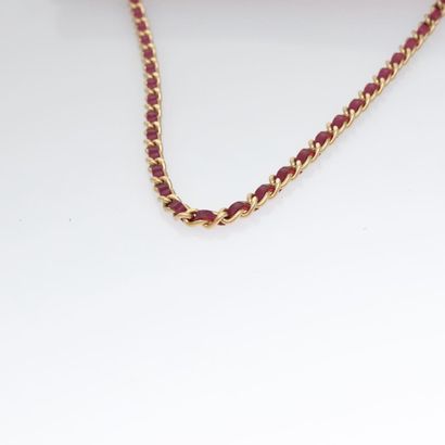 Chanel Vintage Chocolate Bar Double Flap...