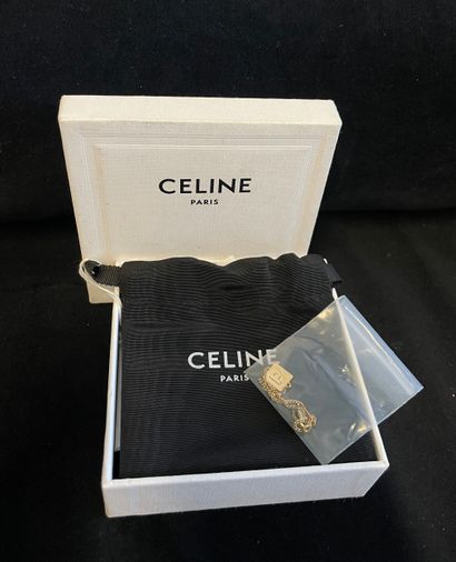 Céline Vintage Triomphe Long Charms Bracelet
Gold-plated...