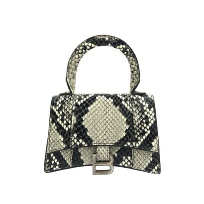 Balenciaga Hourglass Mini
Python-embossed...
