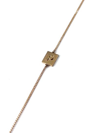 Céline Vintage Triomphe Long Charms Bracelet
Gold-plated...