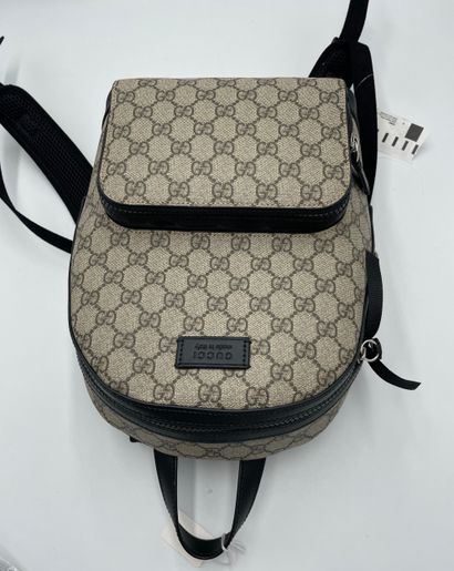 Gucci Front Pocket Backpack
GG coated canvas...