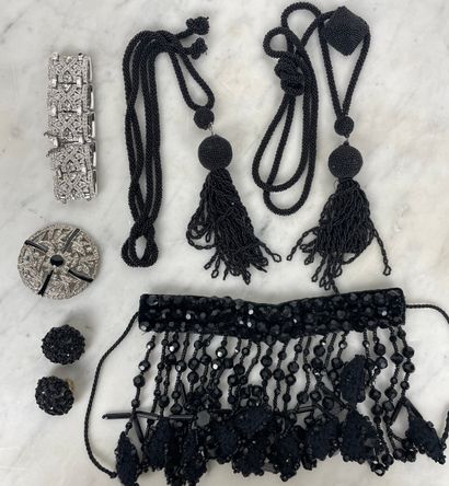 Costume jewelry set (20th century - Art Deco...