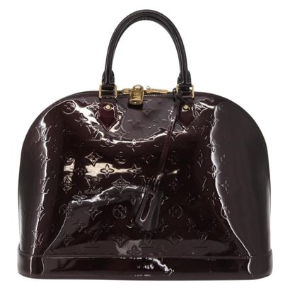 Louis Vuitton Alma Handbag
Monogram patent...