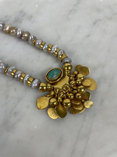 Claude Wesel for Fernand Demaret Necklace...