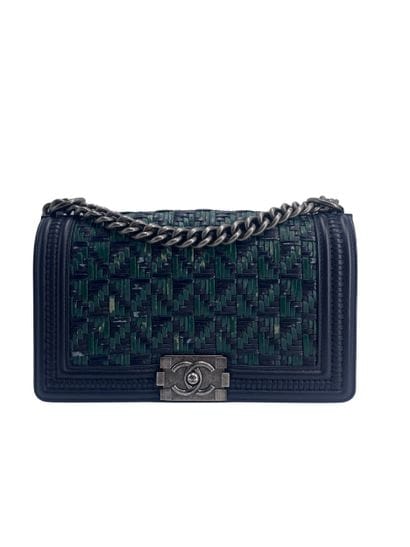 Chanel Boy Tweed Shoulder Bag
Tweed shoulder...