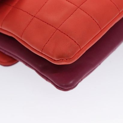 Chanel Vintage Chocolate Bar Double Flap...