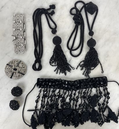 Costume jewelry set (20th century - Art Deco...