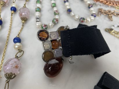 Lot of costume jewelry (XX-XXI c.): heterogeneous...