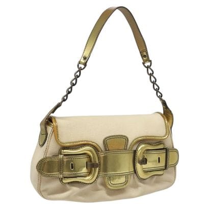 Fendi Zucchino Mamma Baguette
Sac porté épaule...