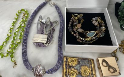 Lot of costume jewelry (XX-XXI c.): heterogeneous...