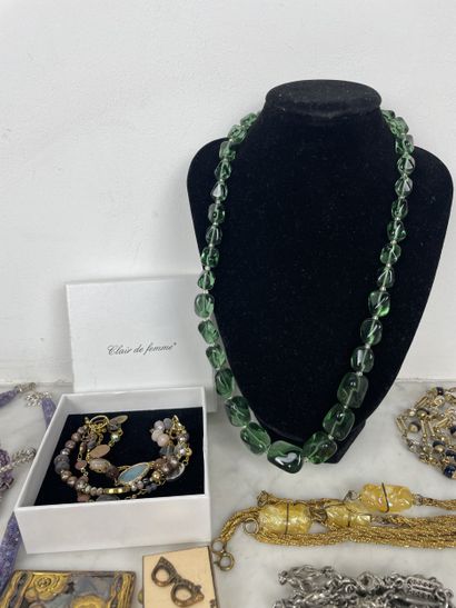 Lot of costume jewelry (XX-XXI c.): heterogeneous...