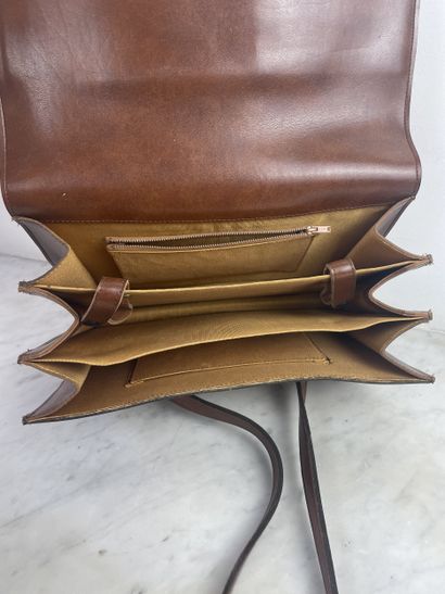 Vintage leather & crocodile set - two bags...