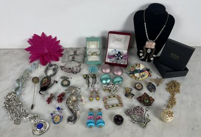 Costume jewelry set (mid/late 20th century)...