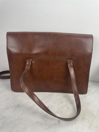Vintage leather & crocodile set - two bags...
