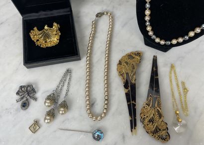 Set of costume jewelry (second half of the...